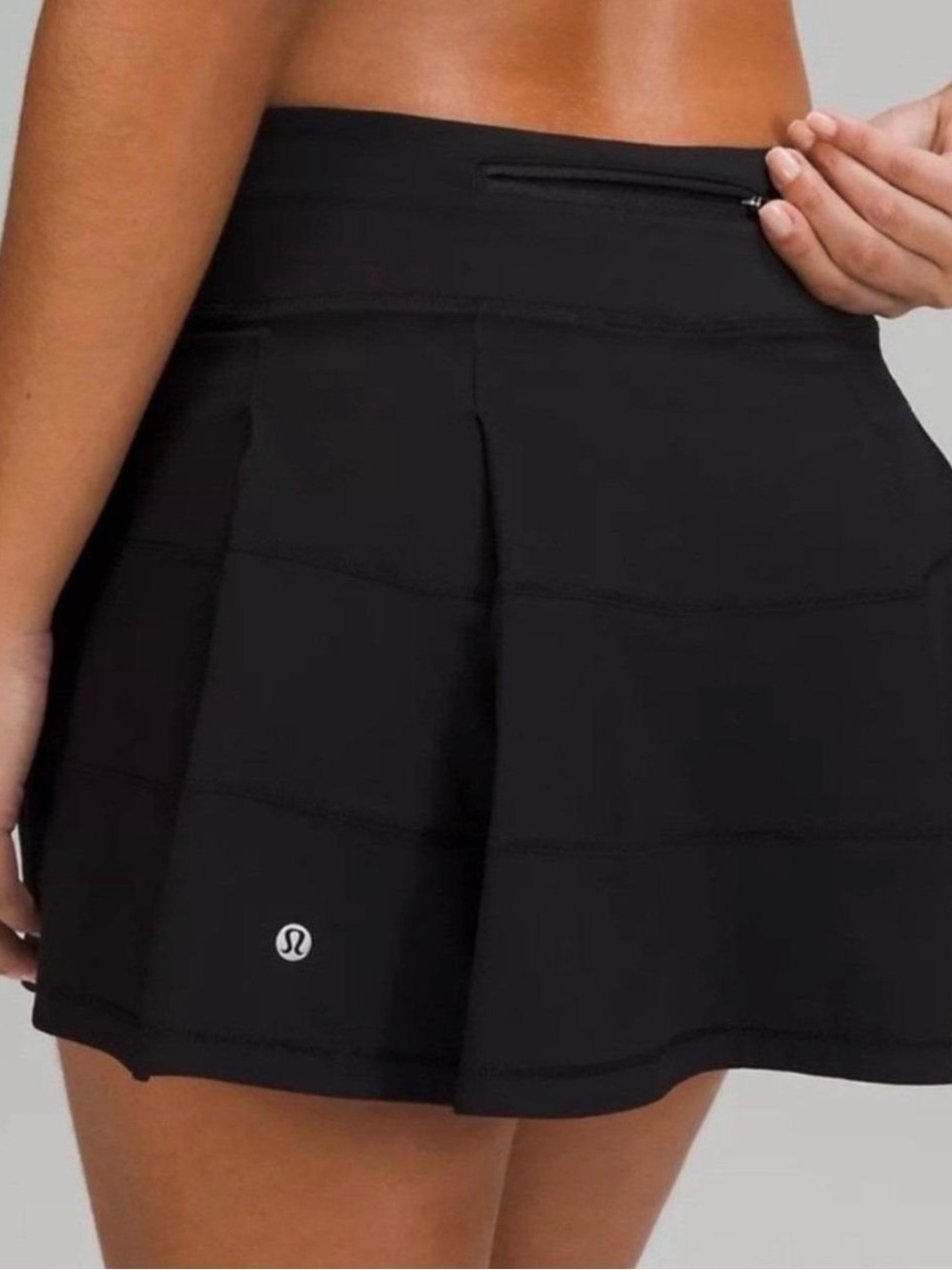 Lululemon Pace Rival Mid Rise Tennis Running Skirt Long Size 4